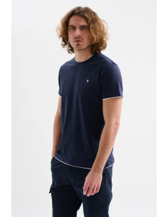Jaggy t-shirt in jersey con logo ricamo Tender JMT026DJ102261 [73008249] 2