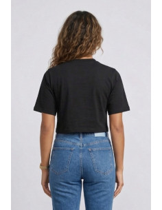 Drop Season 2 t-shirt cropped in cotone SS26W511 [b2e8fd3c] 2