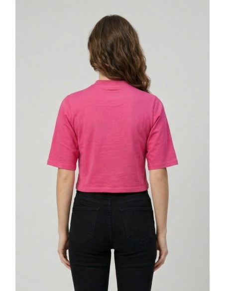Drop Season 2 t-shirt cropped in cotone SS26W511 [418867eb]