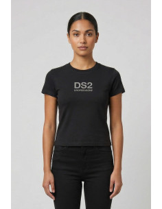 Drop Season 2 t-shirt in cotone con logo SS26W515 [1be6c2b1]