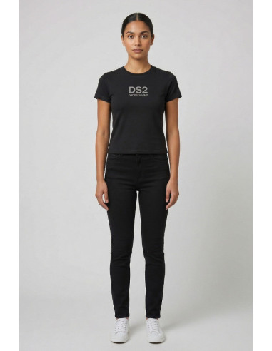 Drop Season 2 t-shirt in cotone con logo SS26W515 [75dd40b8]