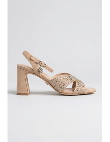 Gold & Gold sandalo con strass GU356 [5aa67329]