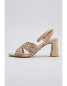 Gold & Gold sandalo con strass GU356 [5aa67329] 2