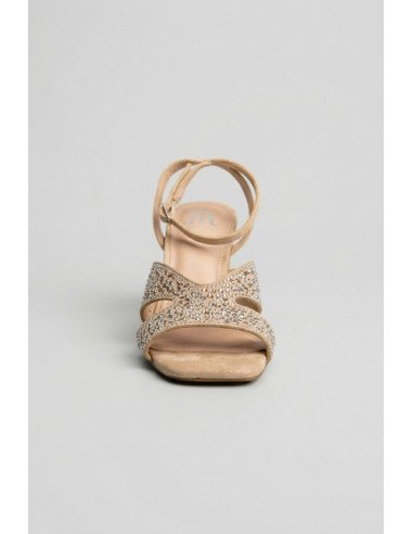Gold & Gold sandalo con strass GU356 [349df120]