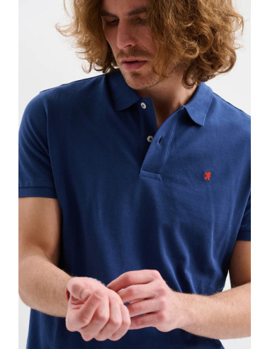 Jaggy polo in piquet con logo ricamo Melbourne NJD008DN102 [d32105fa]