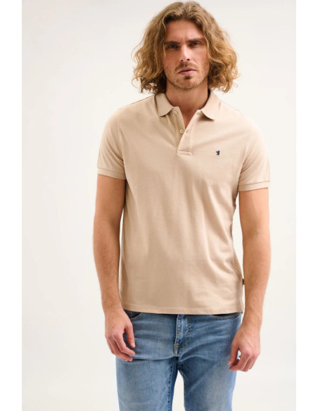 Jaggy polo in piquet con logo ricamo Melbourne NJD008DN102 [0e43b485]