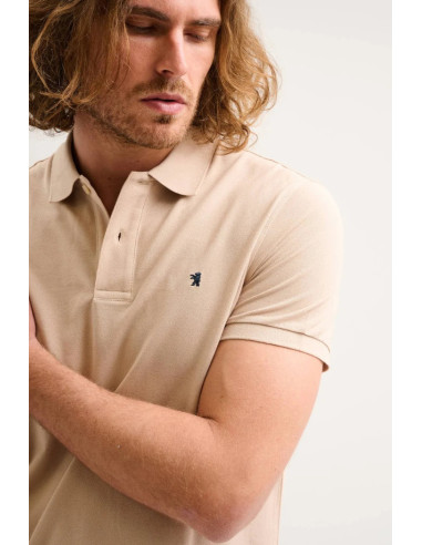 Jaggy polo in piquet con logo ricamo Melbourne NJD008DN102 [6078368c]