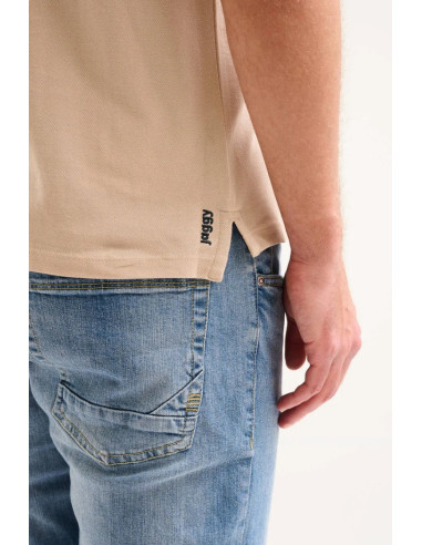 Jaggy polo in piquet con logo ricamo Melbourne NJD008DN102 [d235b096]