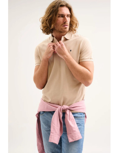 Jaggy polo in piquet con logo ricamo Melbourne NJD008DN102 [0b13f39b]
