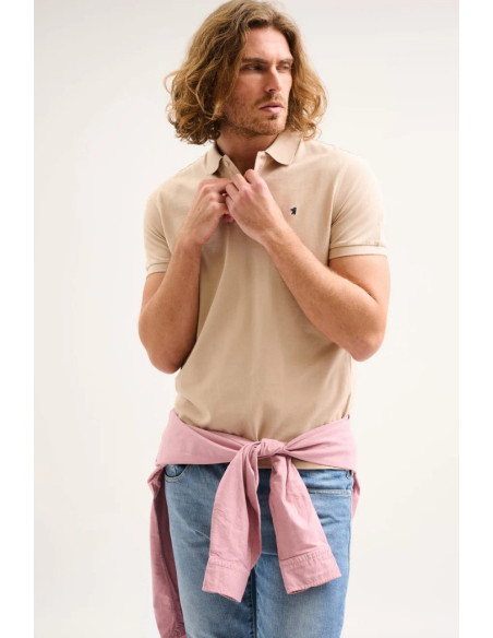 Jaggy polo in piquet con logo ricamo Melbourne NJD008DN102 [0b13f39b]