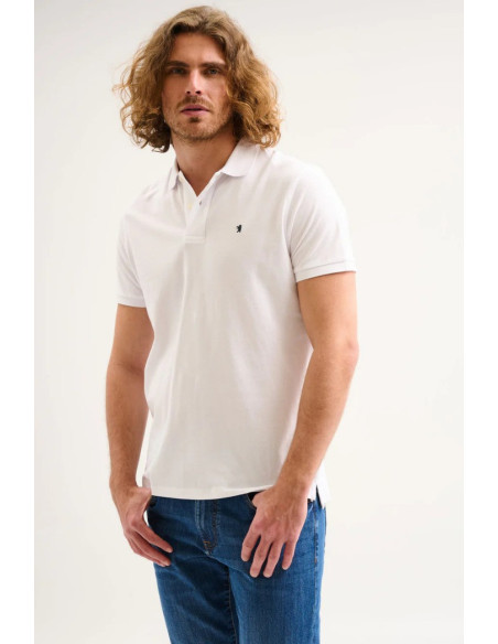 Jaggy polo in piquet con logo ricamo Melbourne NJD008DN102 [2a95138c]