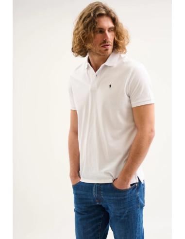 Jaggy polo in piquet con logo ricamo Melbourne NJD008DN102 [f3b35081]