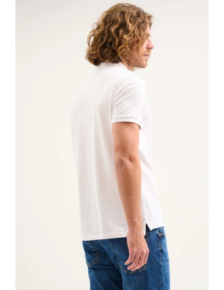 Jaggy polo in piquet con logo ricamo Melbourne NJD008DN102 [41fed69b]
