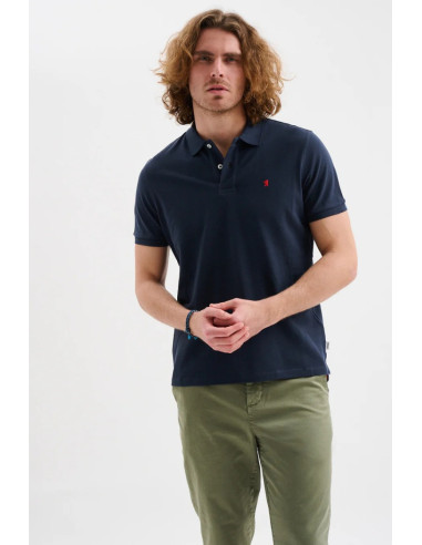 Jaggy polo in piquet con logo ricamo Melbourne NJD008DN102 [b18ba98a]
