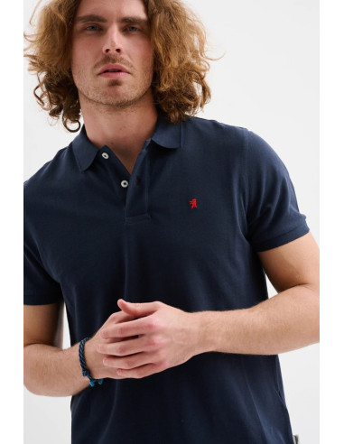 Jaggy polo in piquet con logo ricamo Melbourne NJD008DN102 [68adea87]