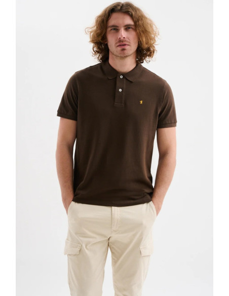 Jaggy polo in piquet con logo ricamo Melbourne NJD008DN102 [7397be67]