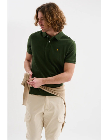 Jaggy polo in piquet con logo ricamo Melbourne NJD008DN102 [97857f7a]