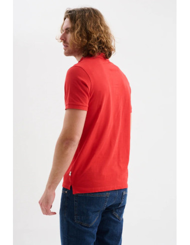 Jaggy polo in piquet con logo ricamo Melbourne NJD008DN102 [f0381168]