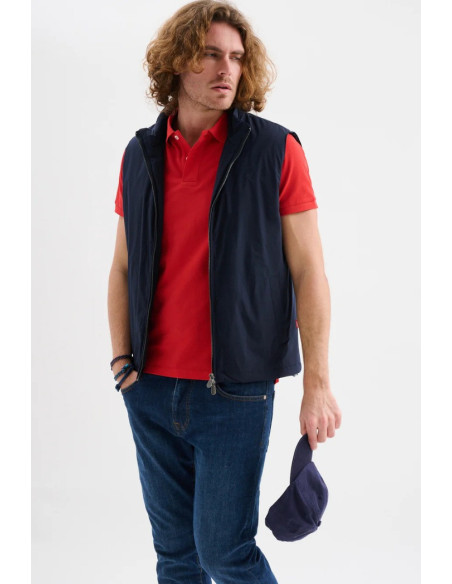 Jaggy polo in piquet con logo ricamo Melbourne NJD008DN102 [9e039361]
