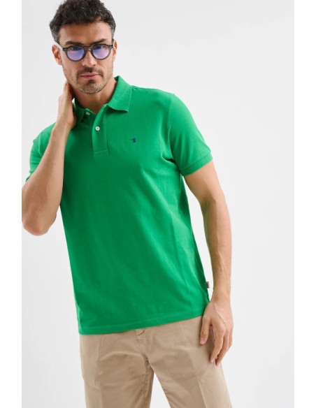 Jaggy polo in piquet con logo ricamo Melbourne NJD008DN102 [71041603]