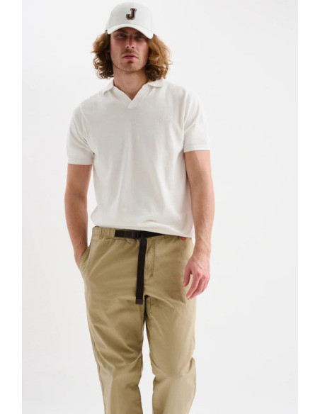 Jaggy polo derby in filo con logo Dousa JMD053DZ144261 [8eee3f84]