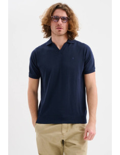 Jaggy polo derby in filo con logo Dousa JMD053DZ144261 [c9868191]
