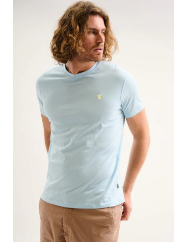 Jaggy t-shirt in jersey con logo ricamo Sahara JMT004DJ102261 [29c405b5]