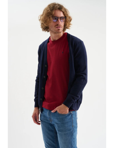 Jaggy t-shirt in jersey con logo ricamo Sahara JMT004DJ102261 [0e1e4f8d]