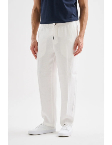 Jaggy pantalone con laccio in lino Bruce JMP033KSC101261 [11669bf7]