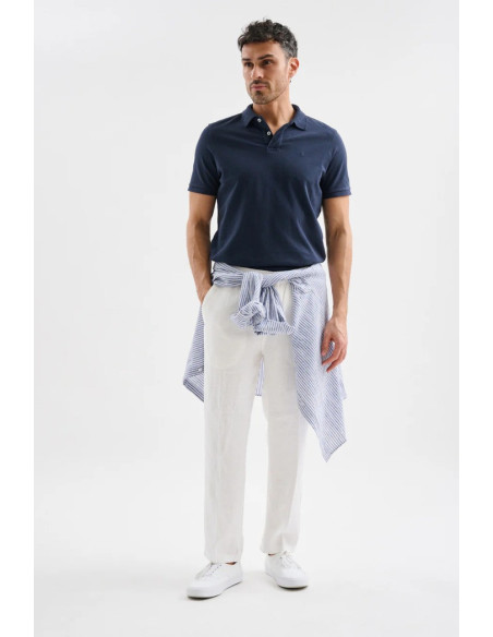 Jaggy pantalone con laccio in lino Bruce JMP033KSC101261 [1436dce9]