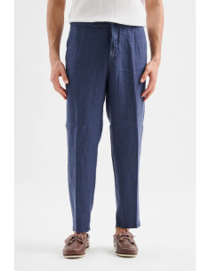 Jaggy pantalone con laccio in lino Bruce JMP033KSC101261 [535e62fc]