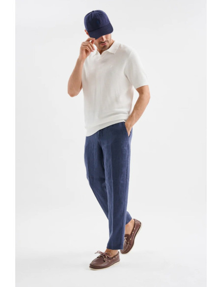 Jaggy pantalone con laccio in lino Bruce JMP033KSC101261 [8f2866ef]