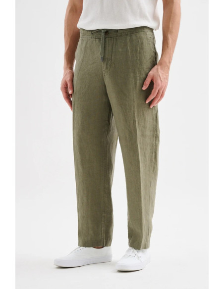 Jaggy pantalone con laccio in lino Bruce JMP033KSC101261 [93d1dd75]
