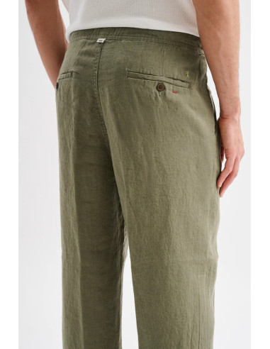 Jaggy pantalone con laccio in lino Bruce JMP033KSC101261 [219c5b6f]