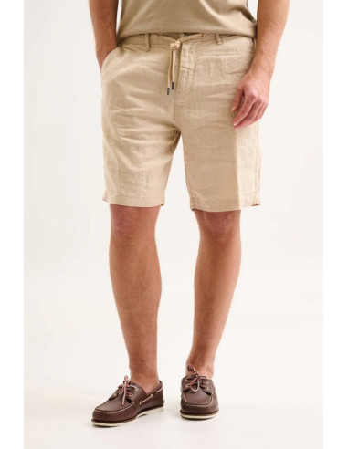 Jaggy bermuda jogger in lino Gilbert JMC034KSC101S25 [44dfe76b]