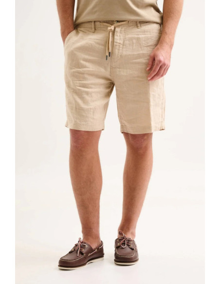 Jaggy bermuda jogger in lino Gilbert JMC034KSC101S25 [44dfe76b]