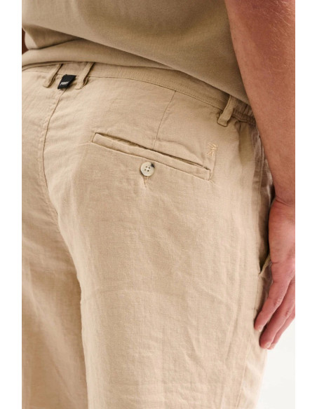 Jaggy bermuda jogger in lino Gilbert JMC034KSC101S25 [2fb4227c]