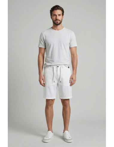 Jaggy bermuda jogger in lino Gilbert JMC034KSC101S25 [0e32c26b]
