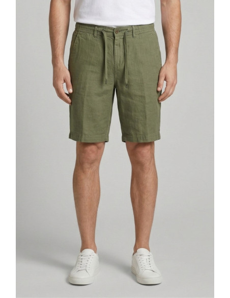 Jaggy bermuda jogger in lino Gilbert JMC034KSC101S25 [e2be06e0]