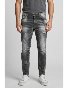 Patriot jeans carrot fit in denim di cotone stretch pkyc44 [13361571]