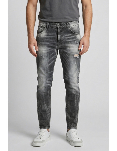 Patriot jeans carrot fit in denim di cotone stretch pkyc44 [13361571]