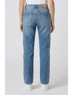PDK jeans in denim stretch con strass 2225PJ9565 [a96e025a] 2