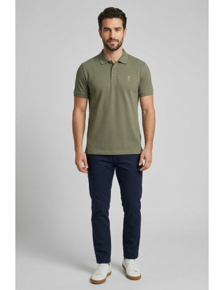US Golf Club polo in piquet di cotone Pablo PO2000 [7f6ecb7a]