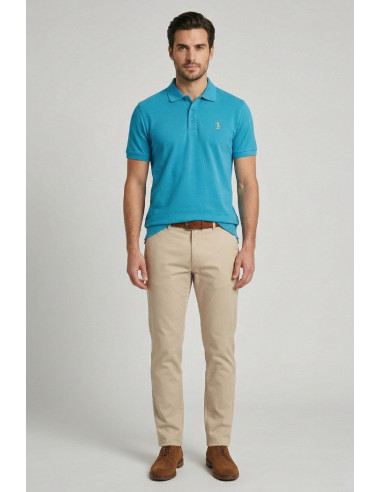 US Golf Club polo in piquet di cotone Pablo PO2000 [cd9d5e3e]