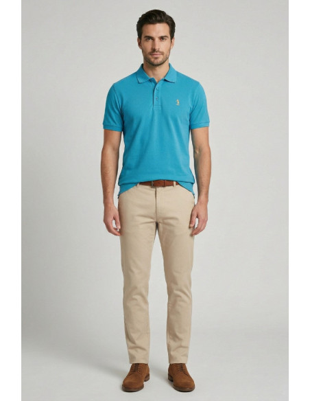 US Golf Club polo in piquet di cotone Pablo PO2000 [cd9d5e3e]
