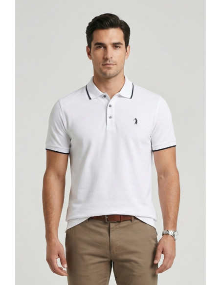 US Golf Club polo in piquet con contrasti Pietro PO2001 [1811f9d7]