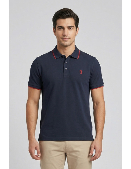 US Golf Club polo in piquet con contrasti Pietro PO2001 [830f43d1]