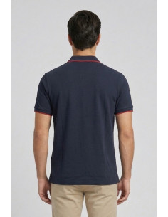 US Golf Club polo in piquet con contrasti Pietro PO2001 [830f43d1] 2