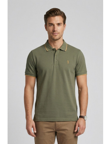US Golf Club polo in piquet con contrasti Pietro PO2001 [79779132]