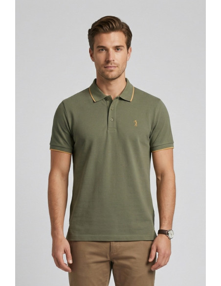 US Golf Club polo in piquet con contrasti Pietro PO2001 [79779132]
